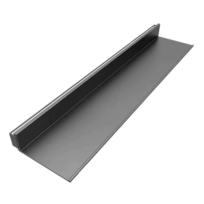 Moderna väggmonterade LED flytande displayhyllor